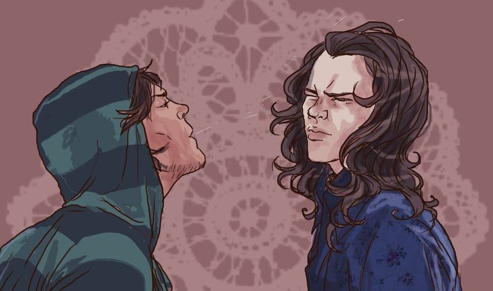 Fanart featuring Louis Tomlinson and Harry Styles 