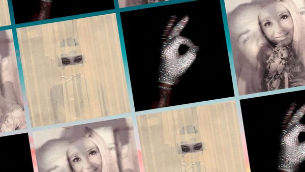 A collage of the three covers of Drake's triple-album release