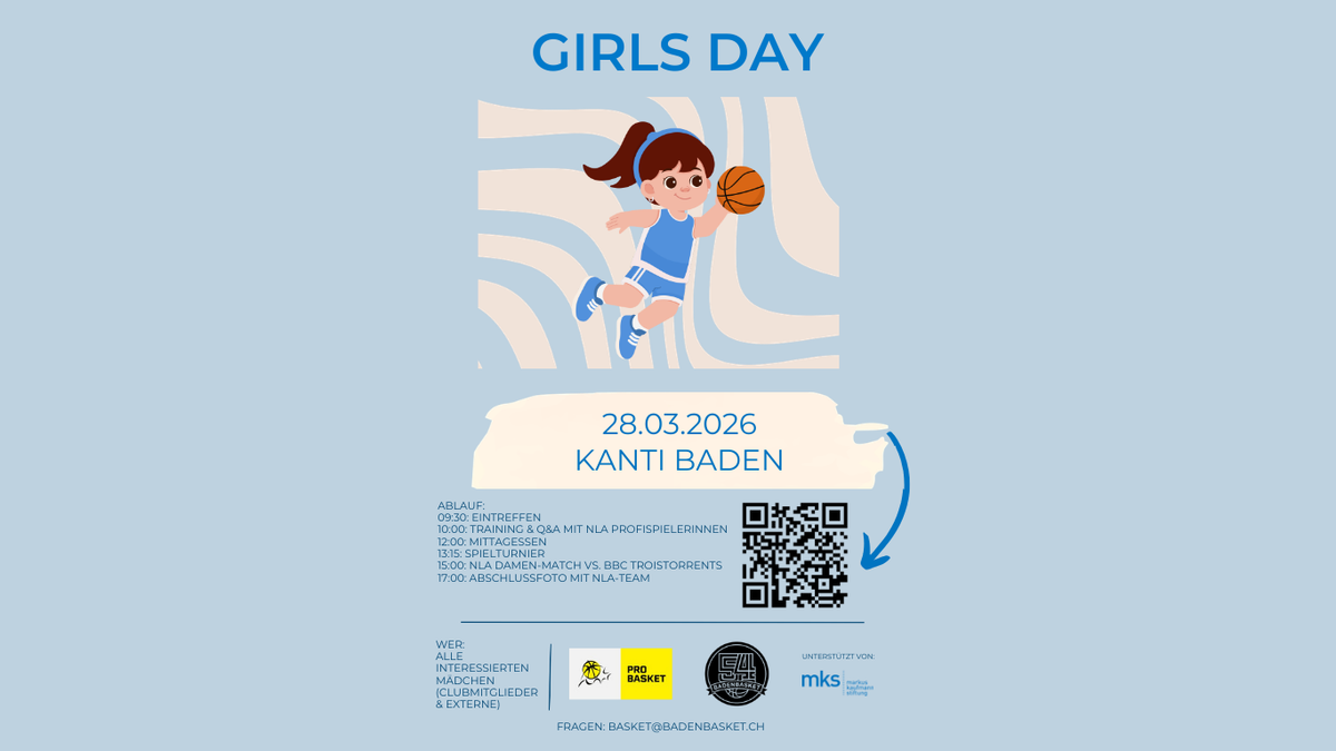 Girls Day 2026 in Baden 🩷