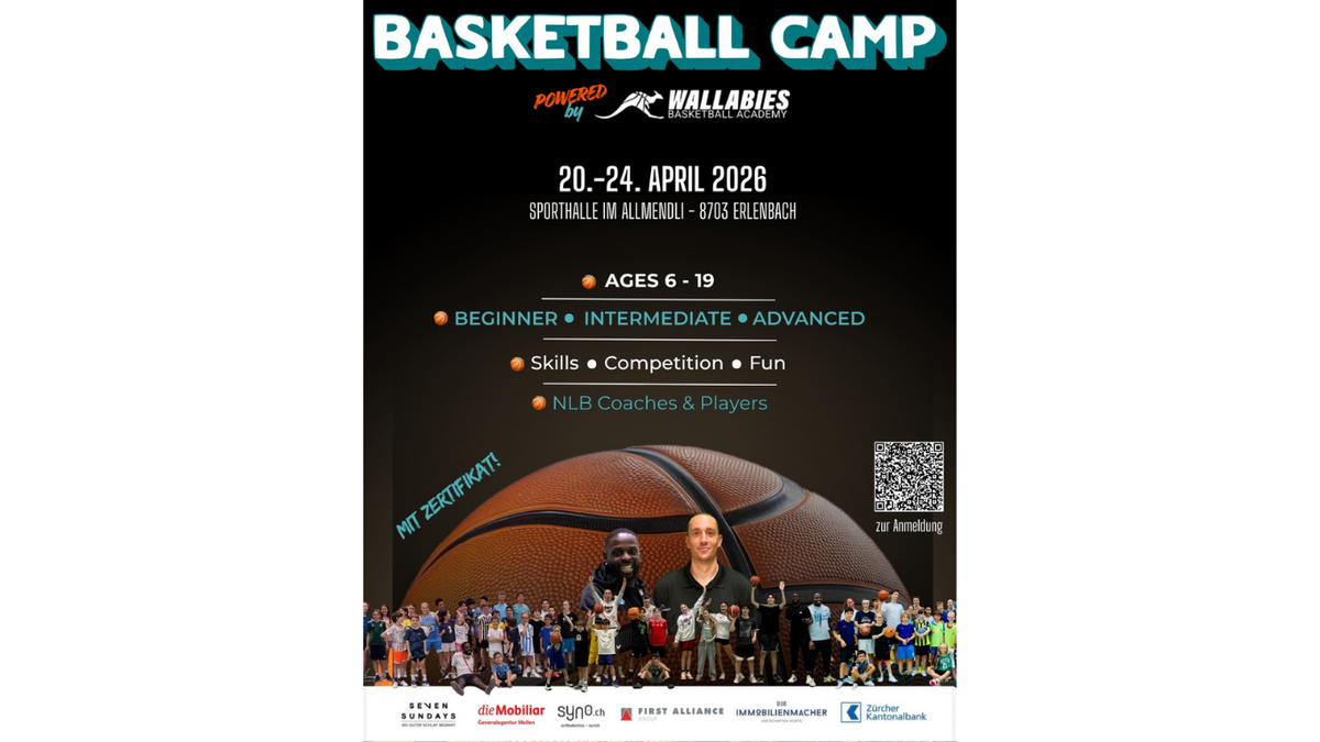 Ostern-Camp Goldcoast Wallabies | 20.–24. April 2026 | Erlenbach