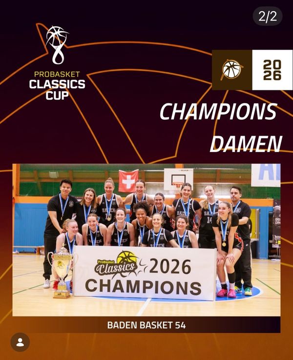 Baden Basket 54 krönt starke Saison mit Finalsieg