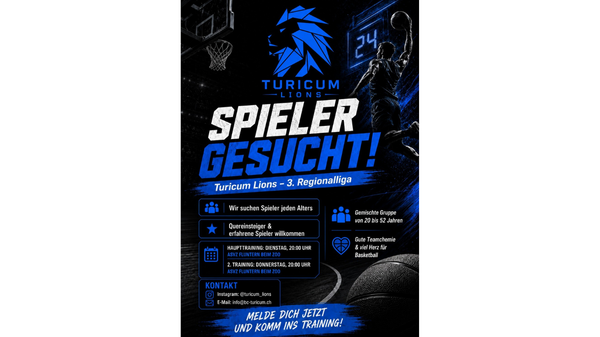 Turicum Lions – Spieler gesucht