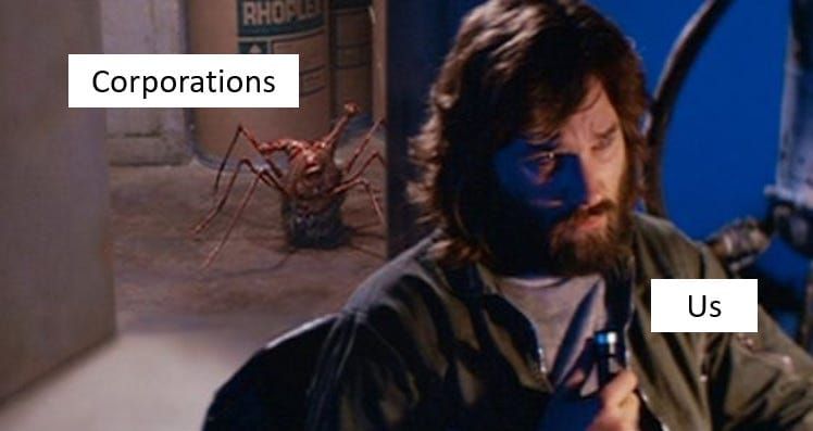 Violence by and against corporations