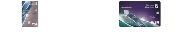 渣打Simply Cash Visa卡