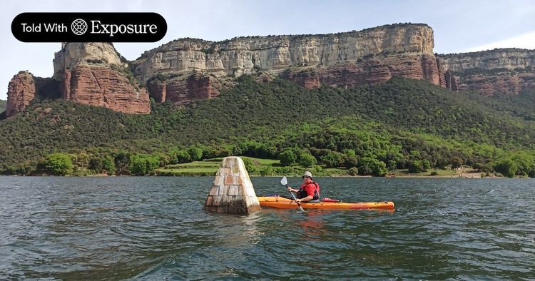 Packrafting río Lago tramo Panta de Sau