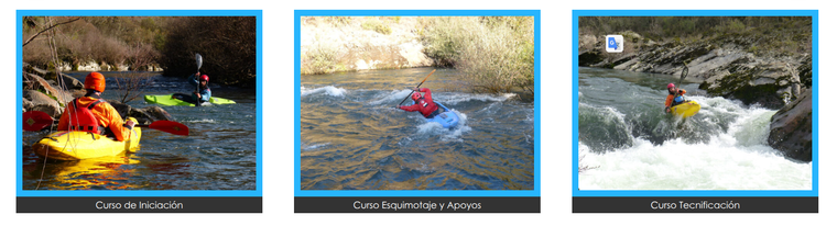 Cursos de Kayak en Galicia