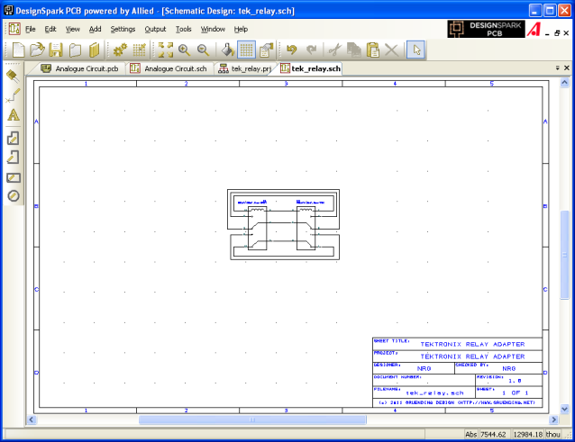 Relay schematic