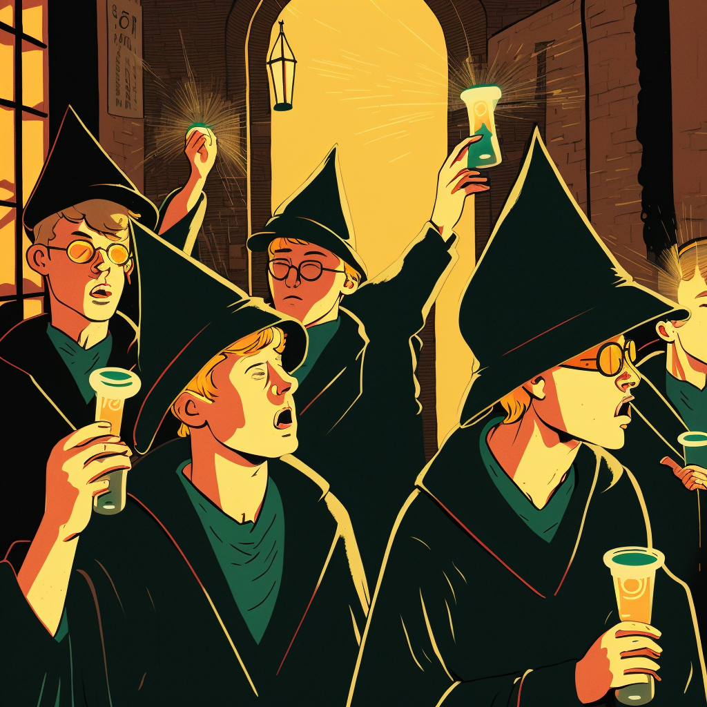 American Cultland: Greek life enculturating debauched robots