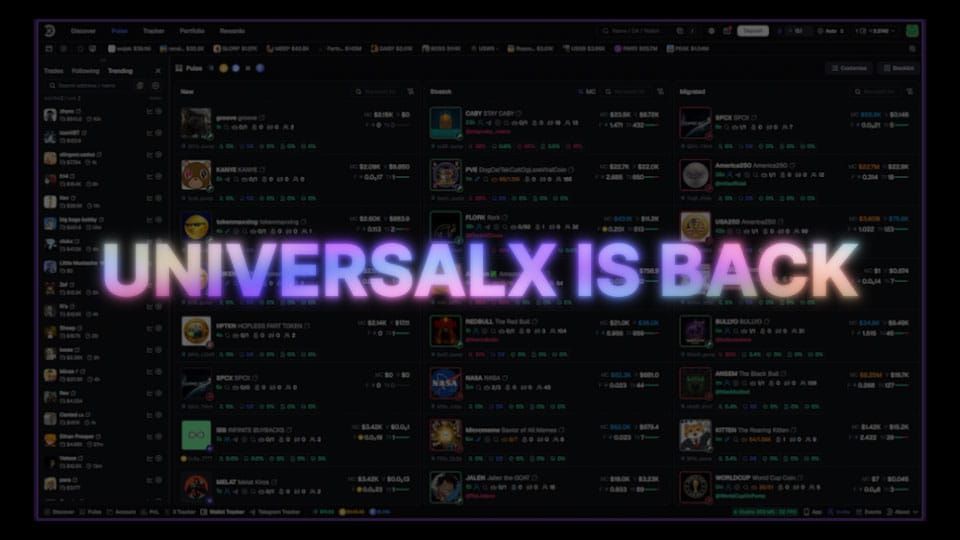 The New UniversalX Is Live