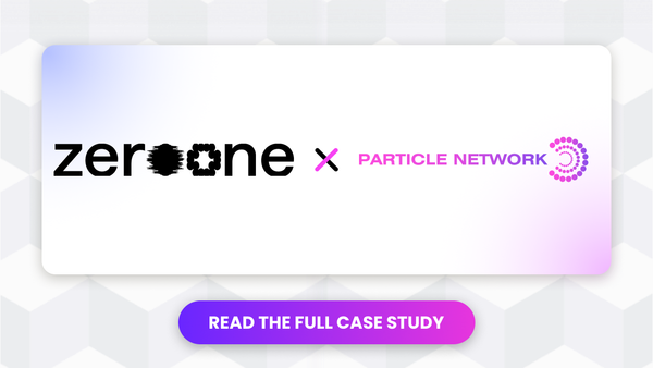 The New Era of Digital Art: zeroone & Particle Network Integration