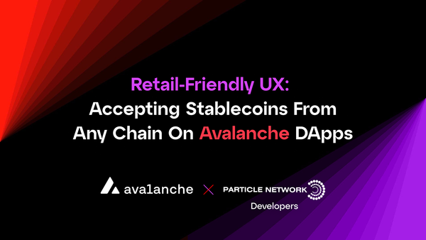 Retail-Friendly UX: Accepting Stablecoins From Any Chain on Avalanche dApps