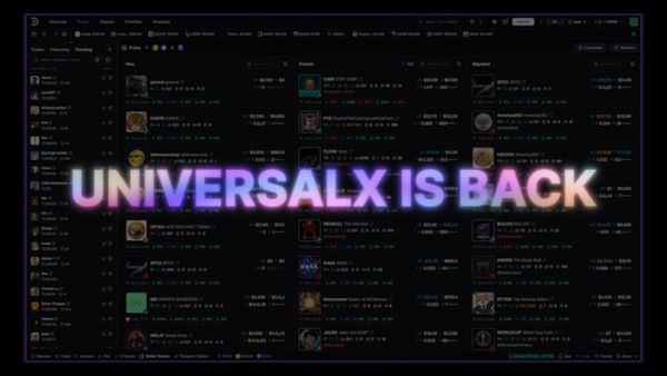 The New UniversalX Is Live