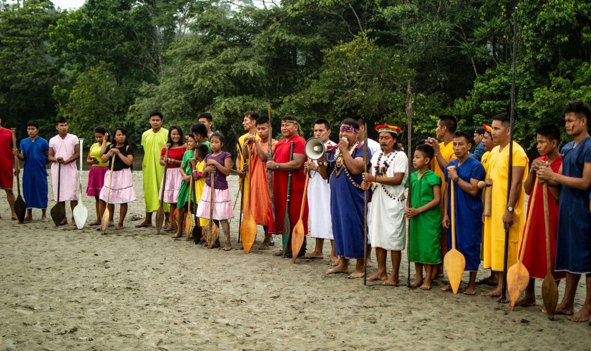 Los Siekopai tendrán 42.000 hectáreas en el Cuyabeno; los Kichwas, en resistencia