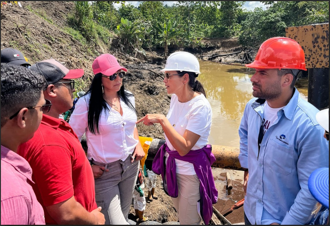 Un derrame de petróleo por semana, promedio de Ecuador