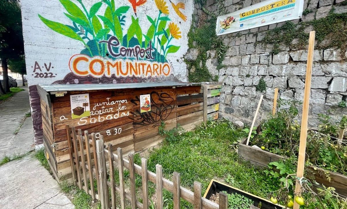 Composteras comunitarias, un aporte contra el calentamiento