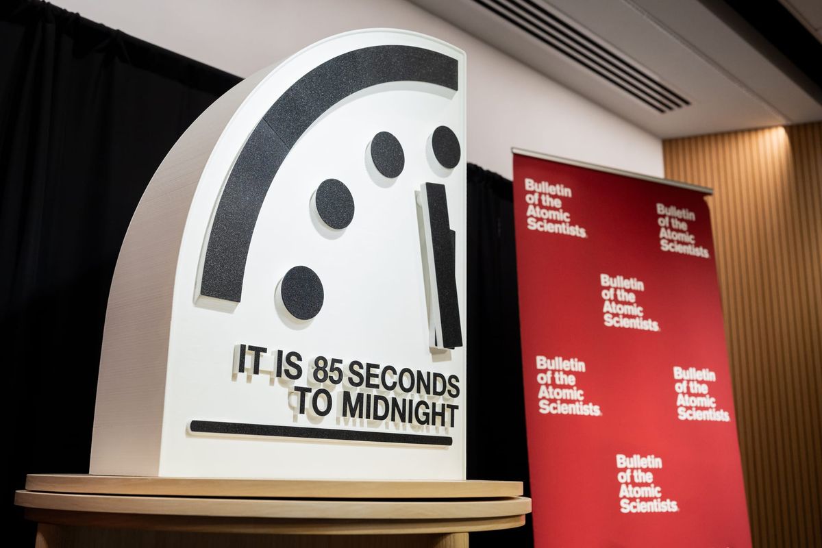 Qué es el Reloj del Juicio Final y por qué marca 85 segundos para la medianoche