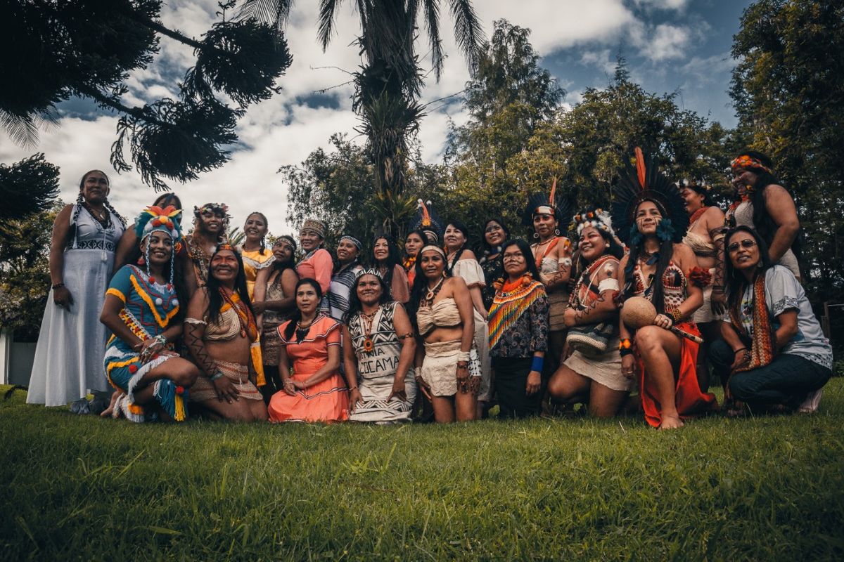 Lideresas indígenas de la Amazonía se encuentran para intercambiar saberes por el ambiente