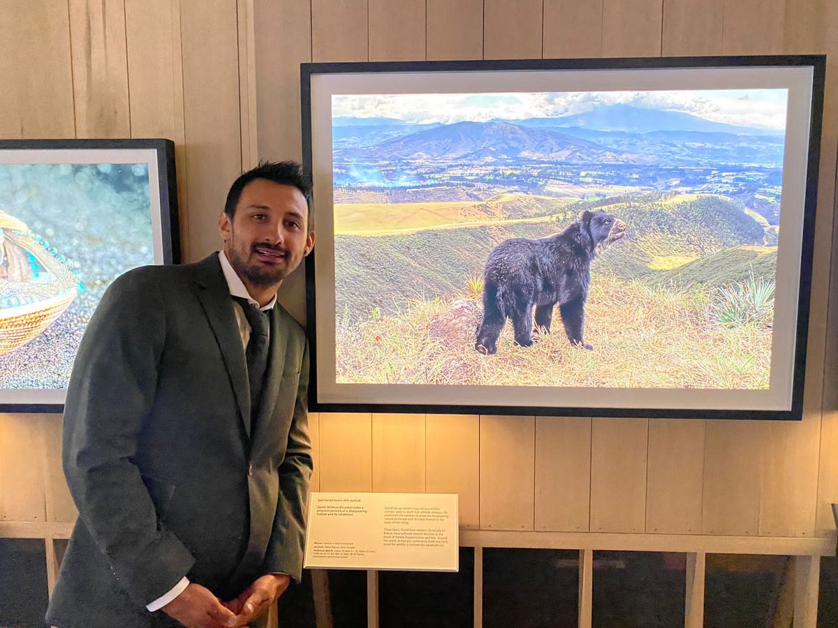 La imagen de Daniel Mideros se exhibirá hasta el 2 de julio de 2023 en el Museo de Historia Natural de Londres.