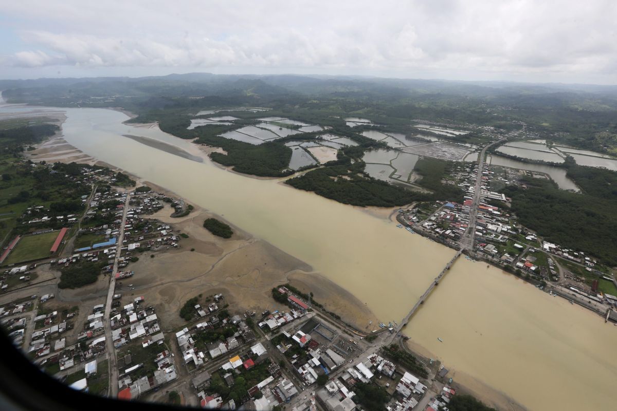 Inundaciones en Esmeraldas
