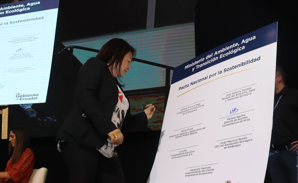 Firma Pacto Nacional por la Sostenibilidad