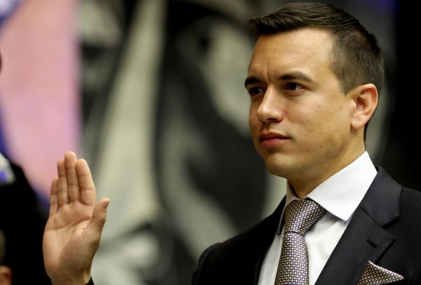 Suministro de energía y minería ilegal complican la agenda ambiental de Noboa