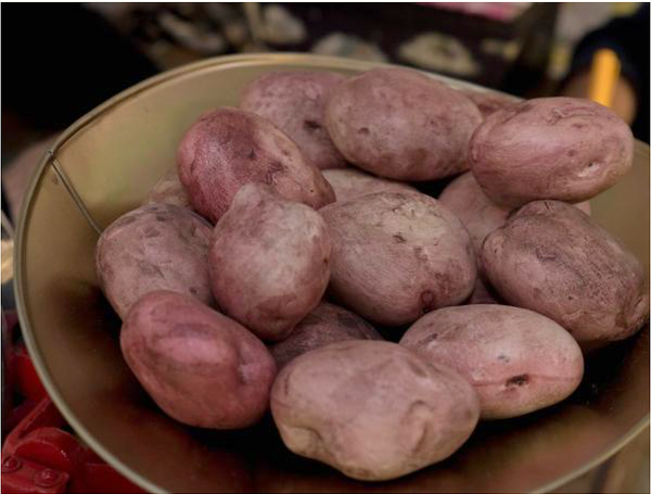 Papas que valen lo que pesan, no solo en el arte sino en la vida real