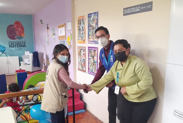 Salas de lactancia materna OIM