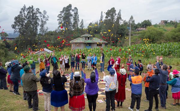 Visita de Surita Sandosham al Ecuador