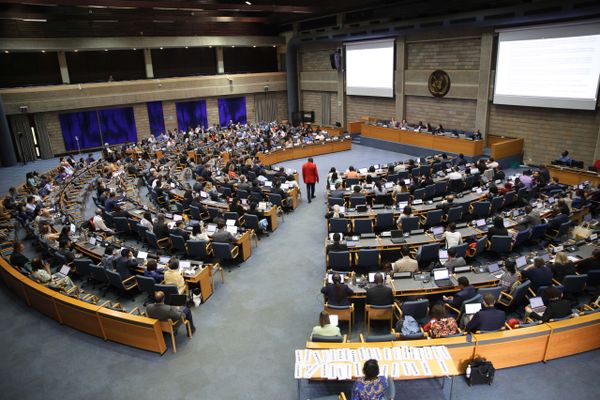 View of the room during Contact Group 2 - INC3 - 18Nov2023 - Photo