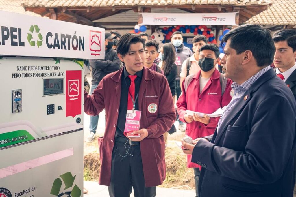 Proyecto reciclaje Espoch