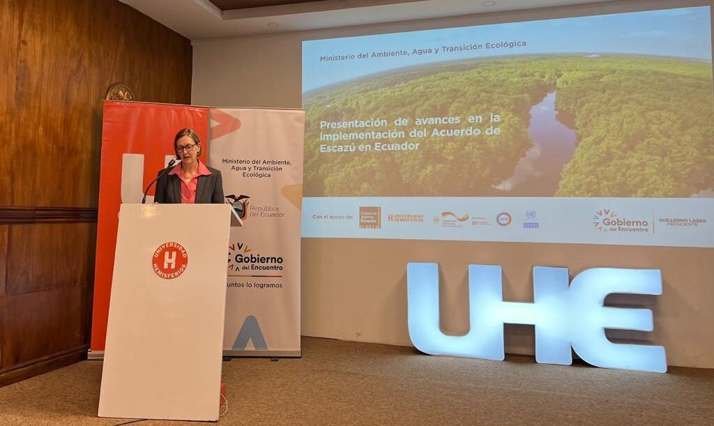 Presentación de avances de implementación de Acuerdo de Escazú