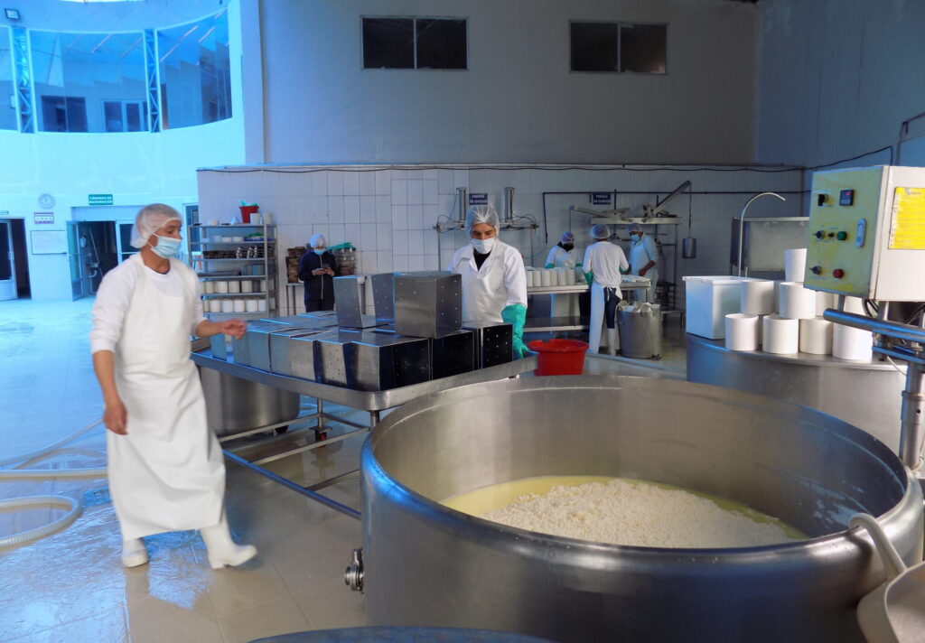 En las instalaciones de El Salinerito