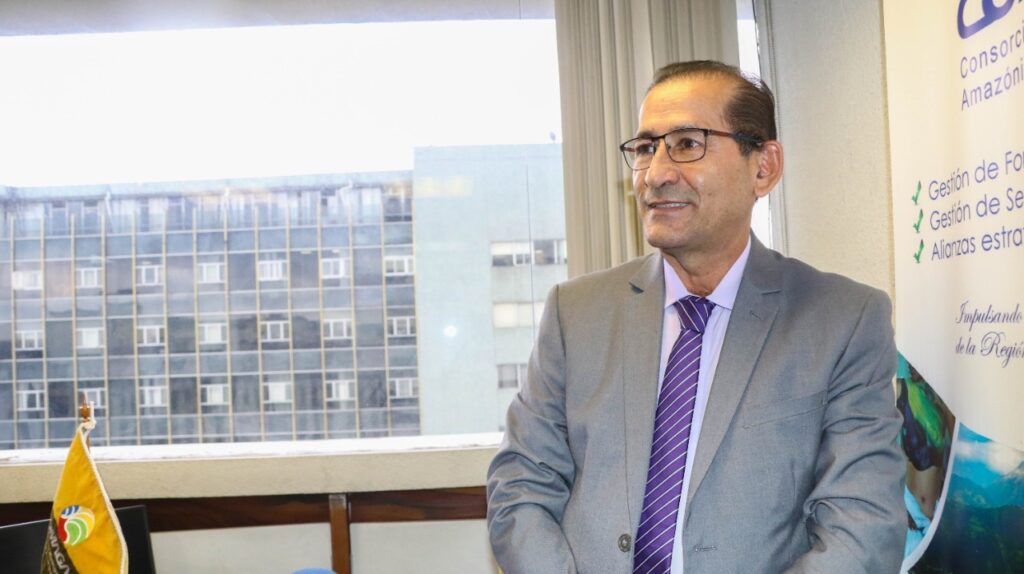 Fredy Armijos, presidente de Comaga
