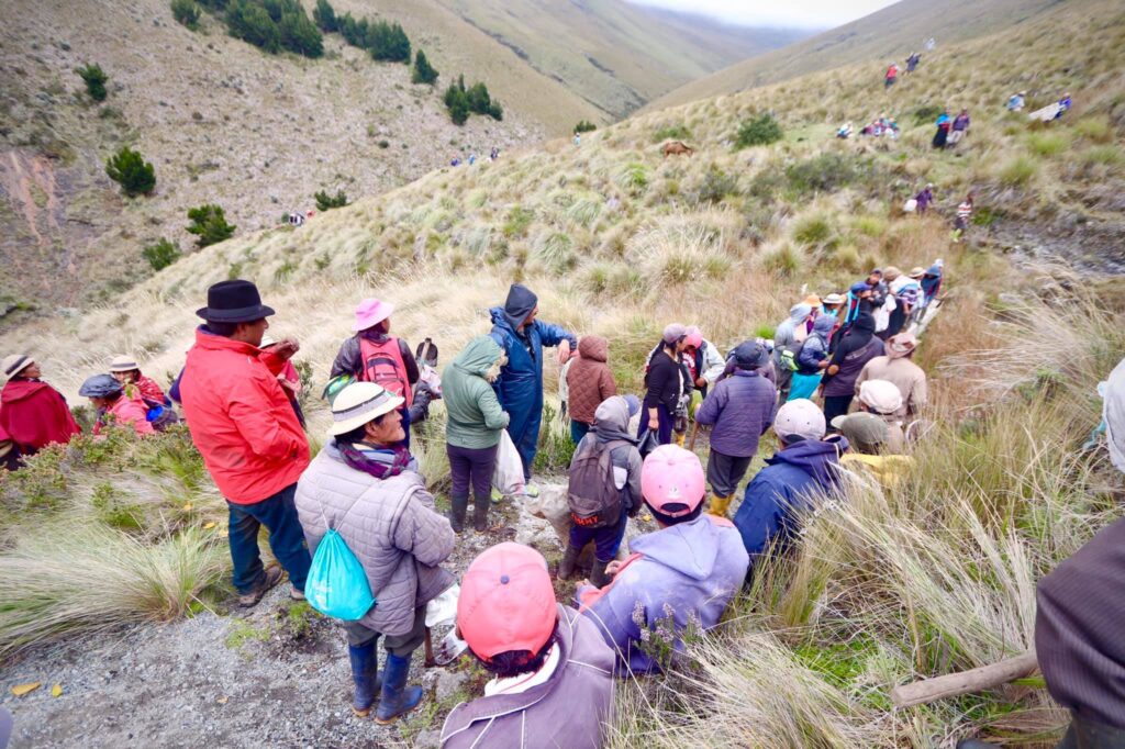 Páramos en Quinllunga