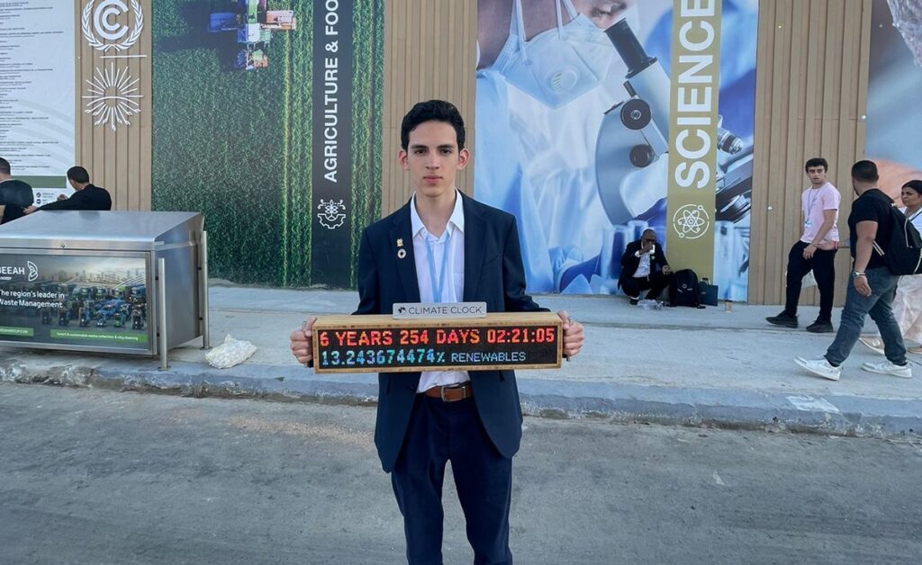 Alejandro Luque en la COP 27