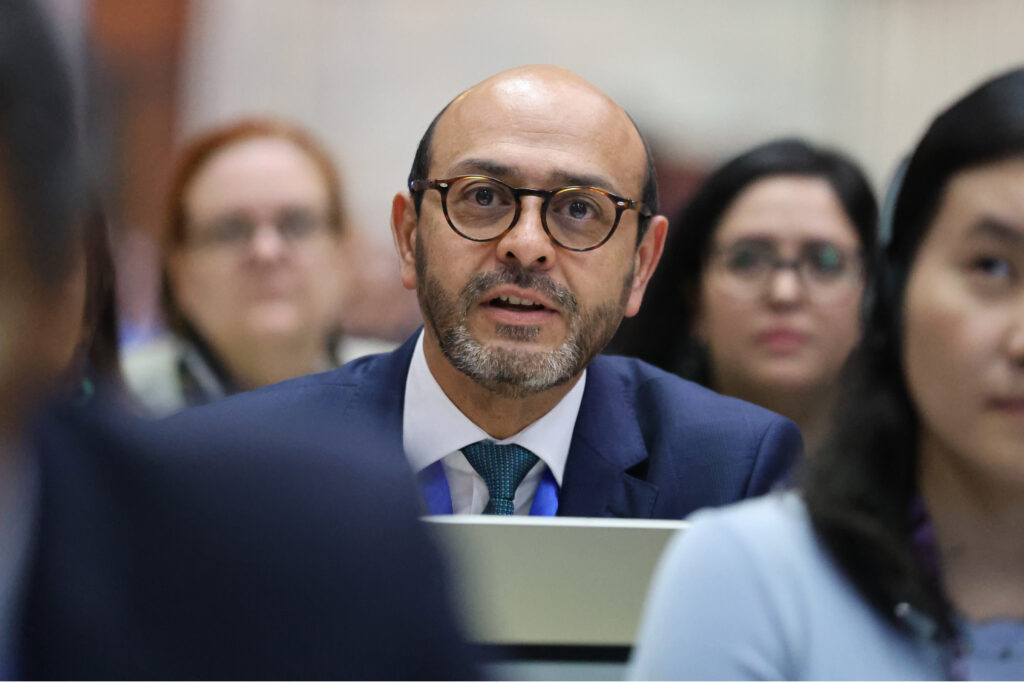 Next INC Chair Luis Vayas Valdivieso, Ecuador - INC3 - 19Nov2023 - Photo