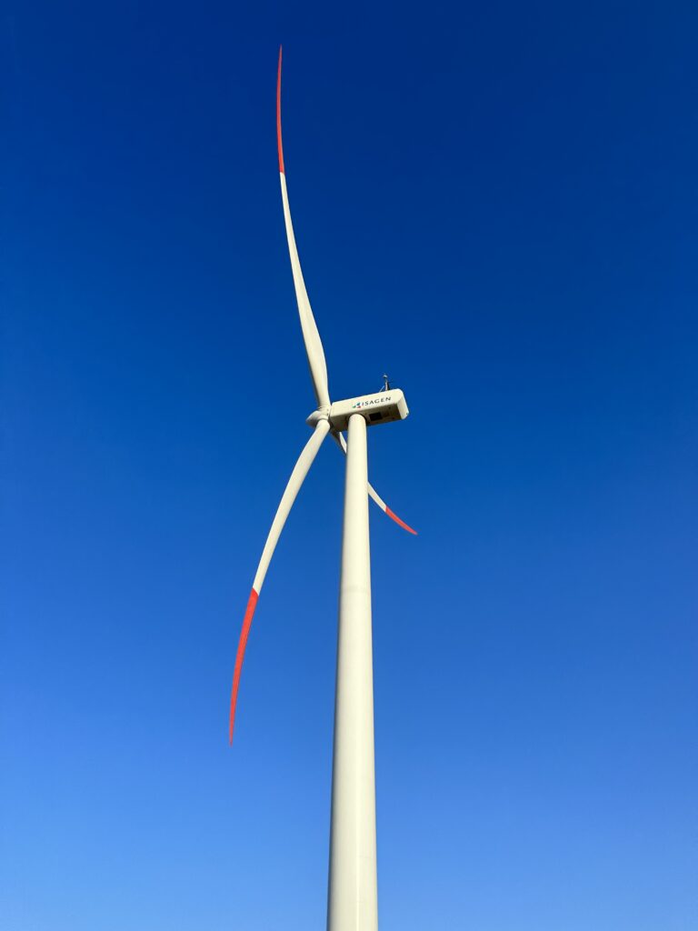 Foto ilustrativa energía eólica