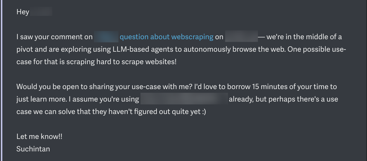Startup Story: How we got our first 4 customers