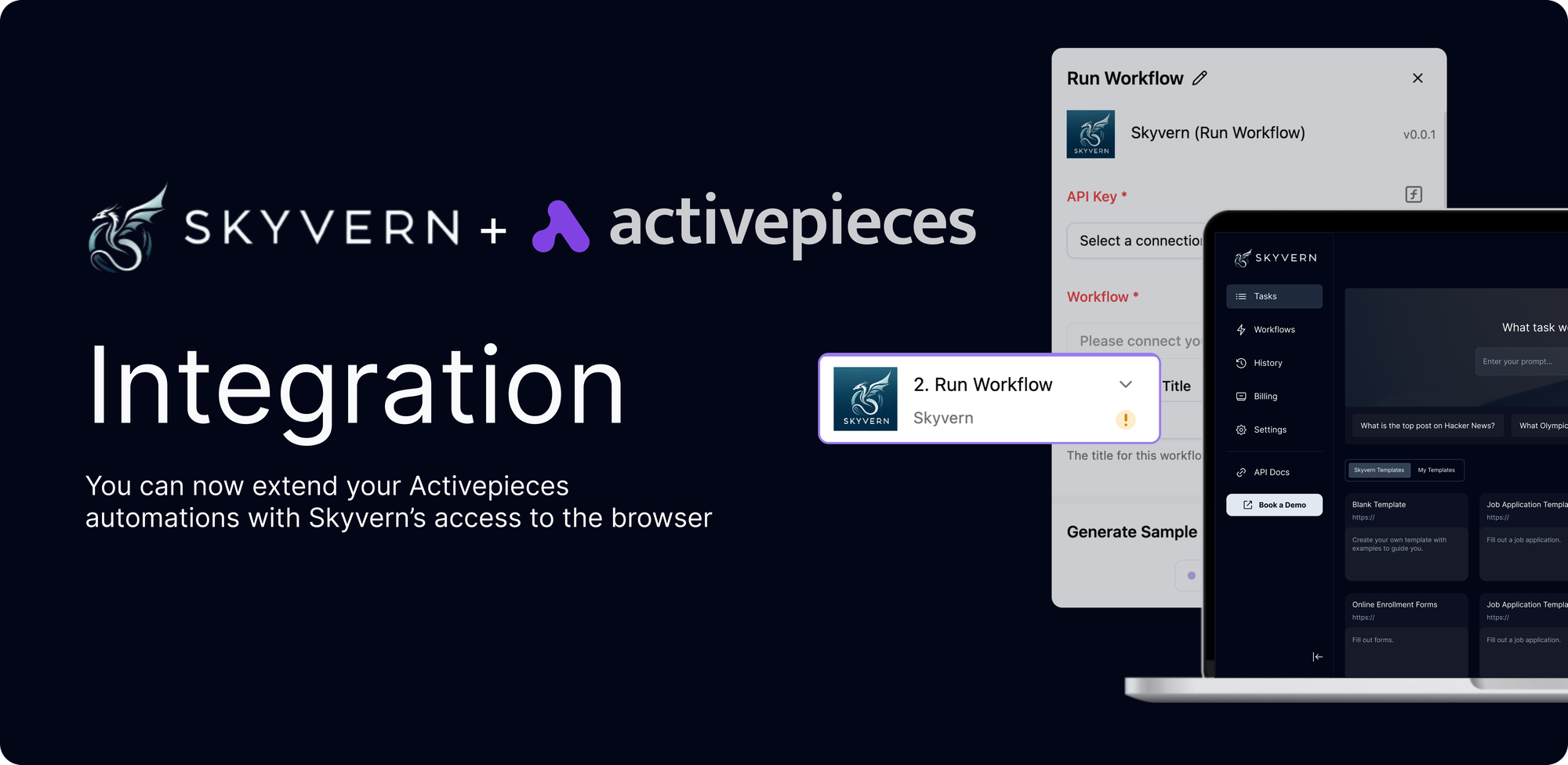 New Drop: Skyvern x Activepieces