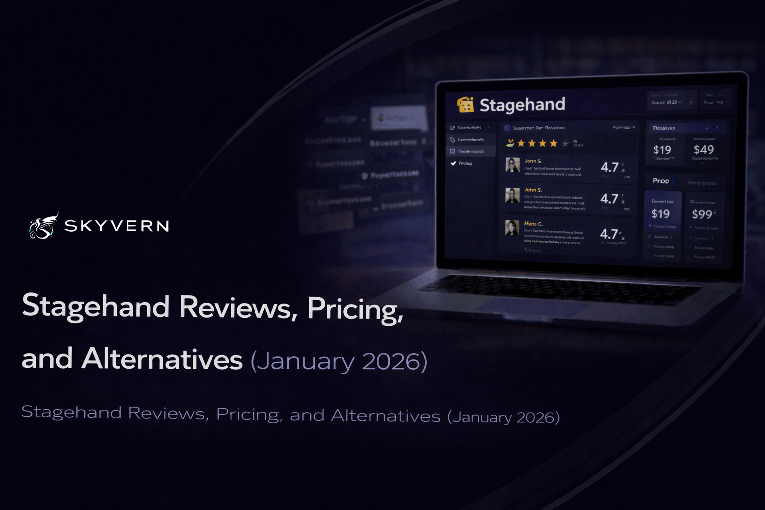 Stagehand Reviews, Pricing, and Alternatives (January 2026)