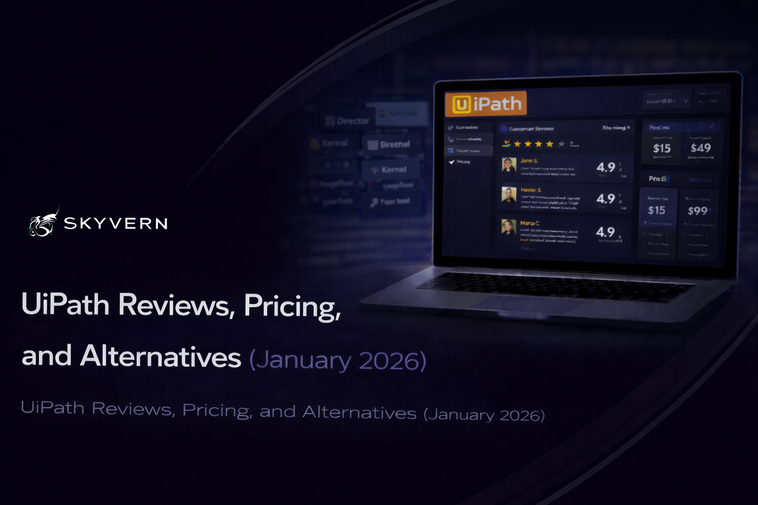 UiPath Reviews, Pricing, and Alternatives (January 2026)