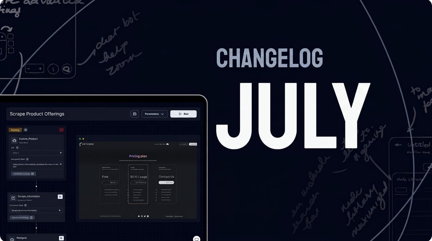 Skyvern Changelog — July 2026