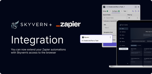New Drop: Skyvern x Zapier