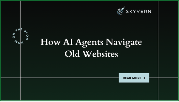 How AI Agents Navigate Old Websites