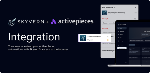 New Drop: Skyvern x Activepieces