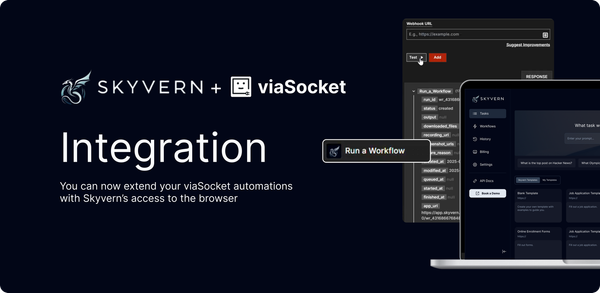New Drop: Skyvern x viaSocket