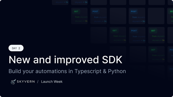 Launch Week - Day 2 - New and improved SDK