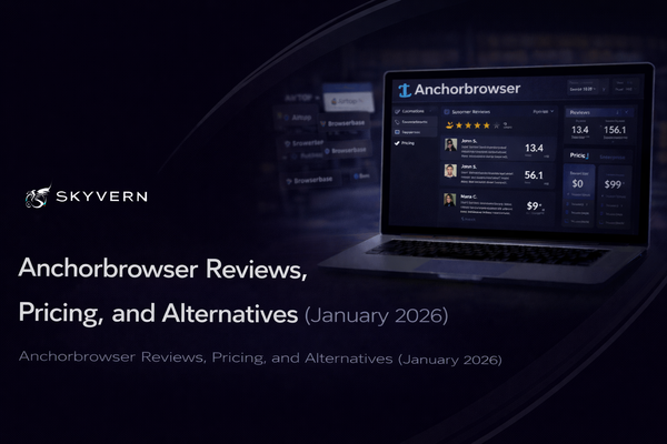 Anchorbrowser Reviews, Pricing, and Alternatives (January 2026)