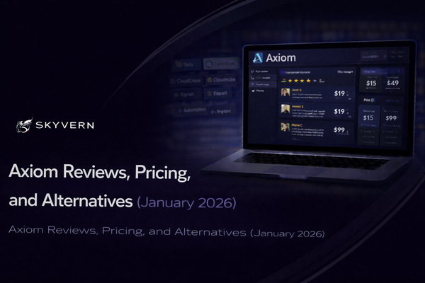 Axiom Reviews, Pricing, and Alternatives (January 2026)
