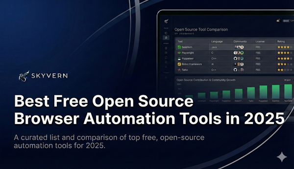Best Free Open Source Browser Automation Tools in 2025